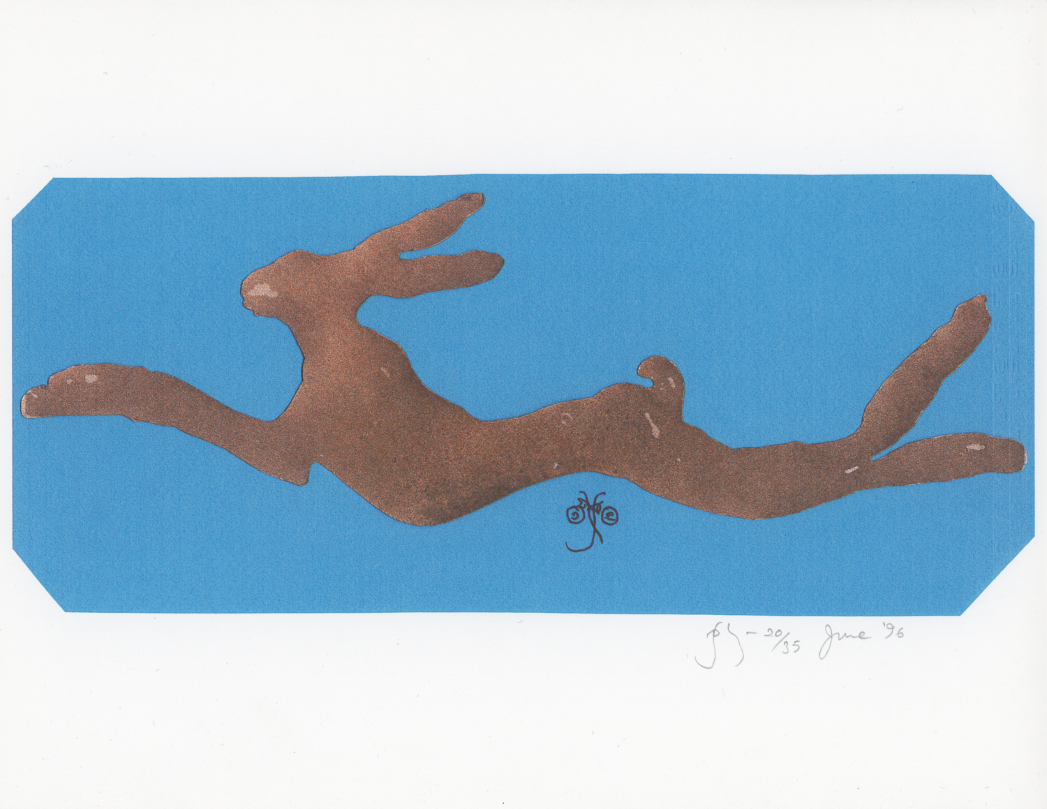 Leaping Hare (facing left)
